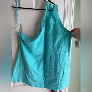Women's Torrid Aqua One Shoulder Tank Top